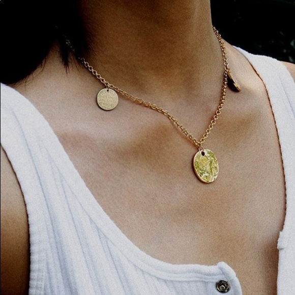 Disc-coin necklace - Picture 4 of 5
